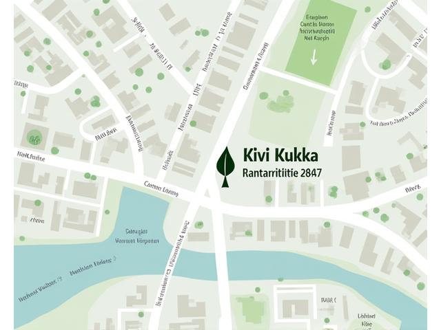 Karttanäkymä Kivi Kukan sijainnista Helsingissä, Rantaraitintie 2847.