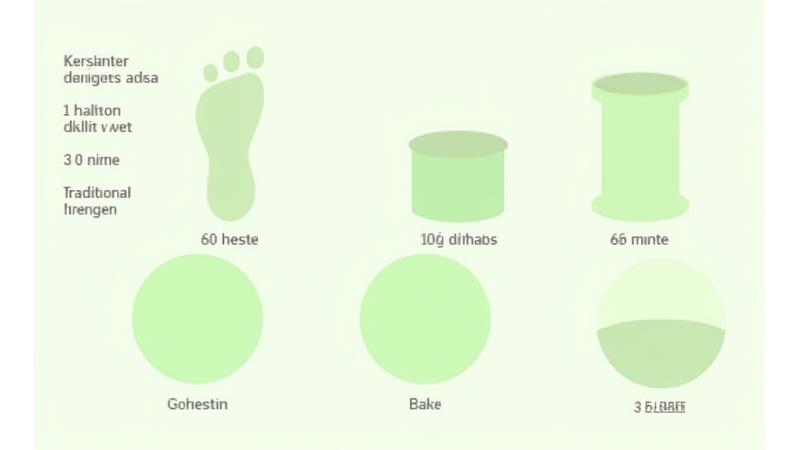 Graafi, joka vertailee ekologisia tekstiilimateriaaleja perinteisiin materiaaleihin niiden ympäristövaikutusten suhteen.